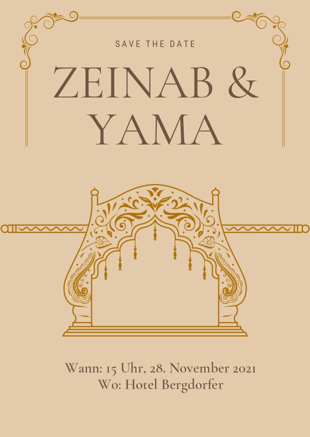 Takht - invitation card for all occasions